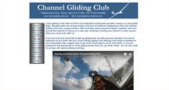 Desktop Screenshot of channelglidingclub.com
